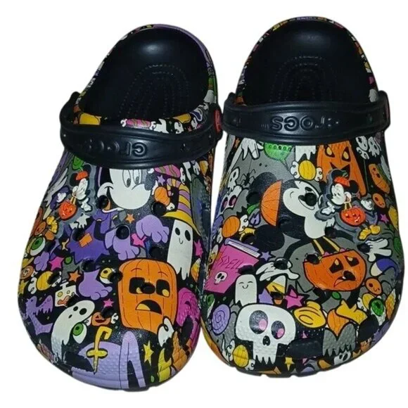 CROCS Disney Mickey Mouse Limited Edition Halloween Clogs - Picture 2 of 4